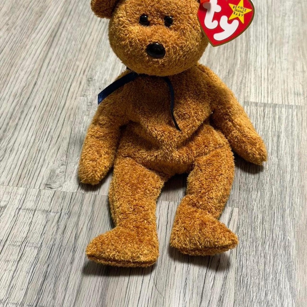 Ty Fuzz Beanie Baby Bear
